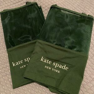 Kate Spade nylon/cotton travel tote